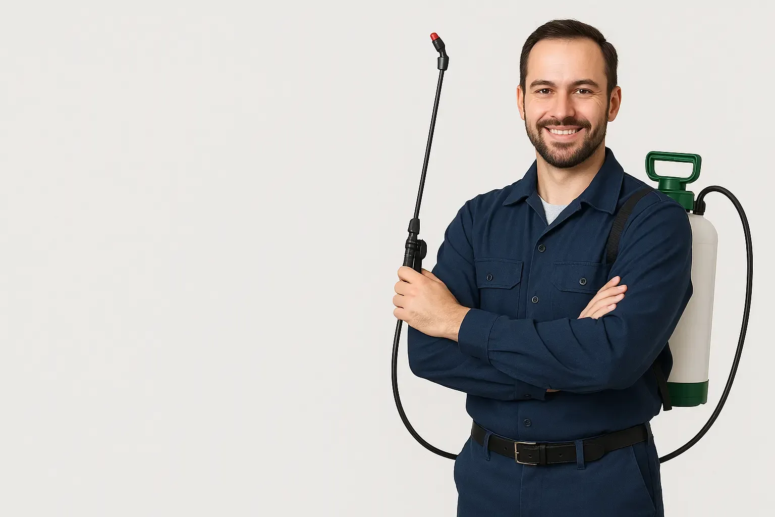 SBRE pest control team delivering residential and commercial services